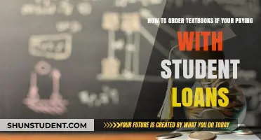 Student Loans for Textbooks: How to Order
