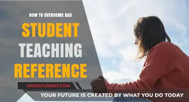 Overcoming Bad Student Teaching References: Strategies for Success and Redemption