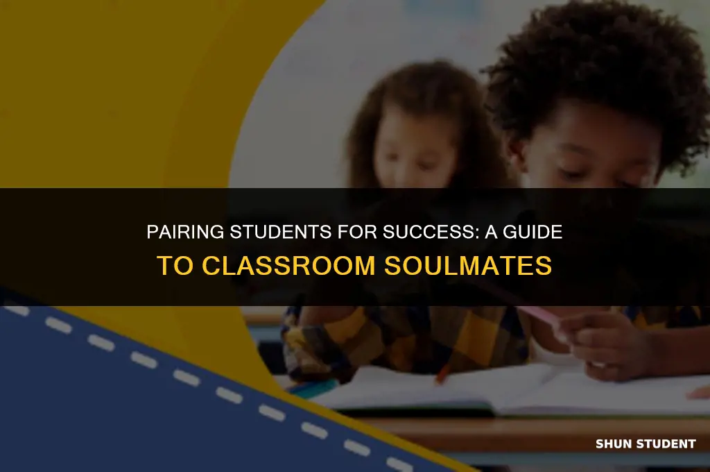 how to pair students in class sole mates