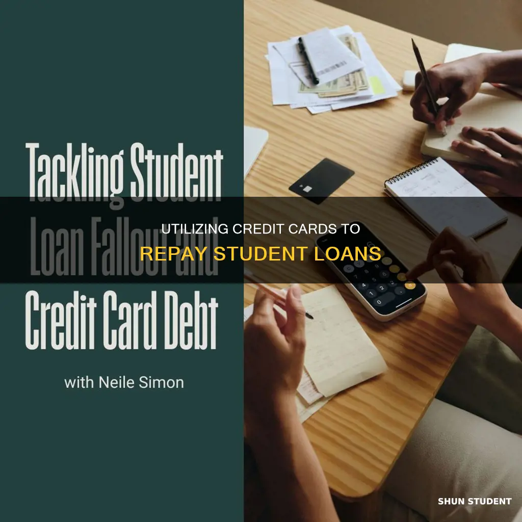 how to pay a student loan with a credit card