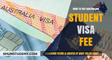 Australian Student Visa: Payment Options and Fee Structure