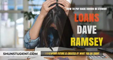 Crushing $50,000 in Student Loans the Dave Ramsey Way