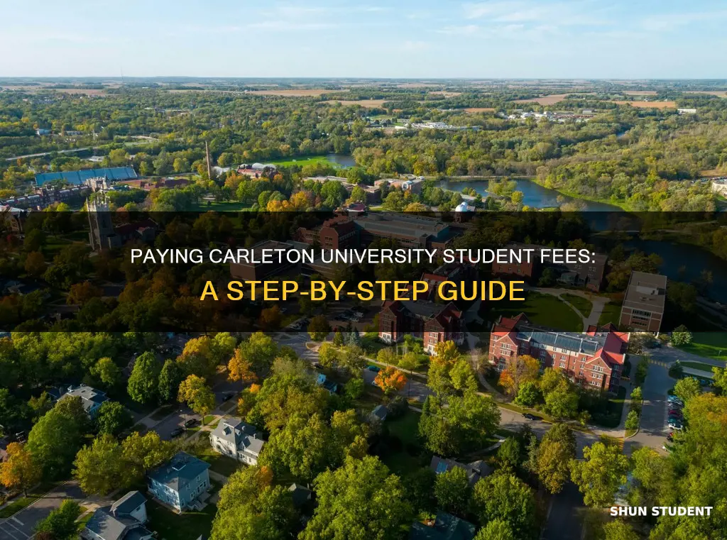 how to pay carleton student fees