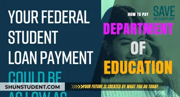 Paying the Department of Education: A Guide