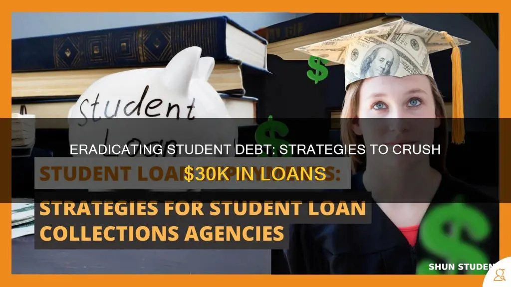 how to pay down 30k in student loans