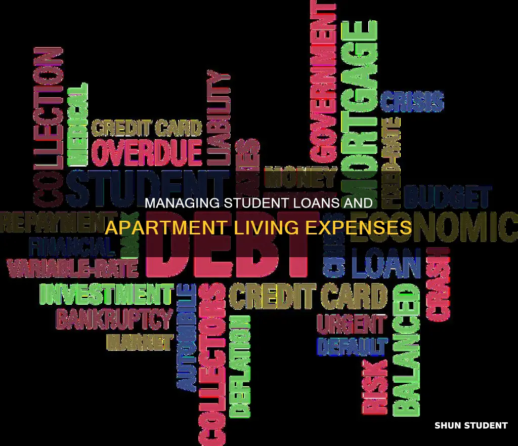 how to pay for an apartment and student loans