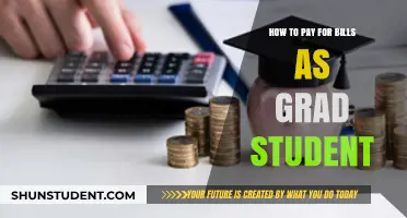 Grad Student Guide: Paying for Bills