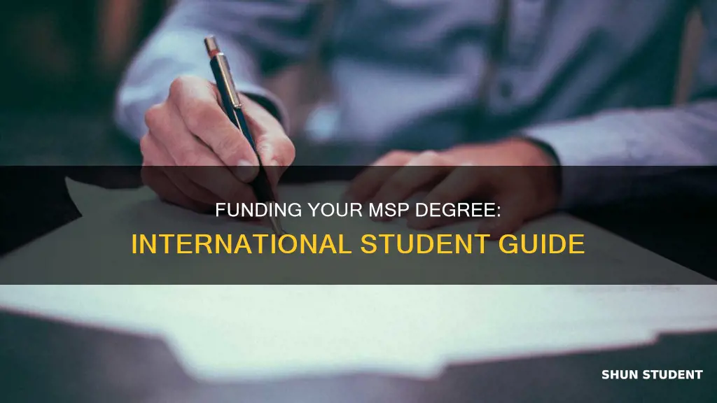 how to pay for msp international students