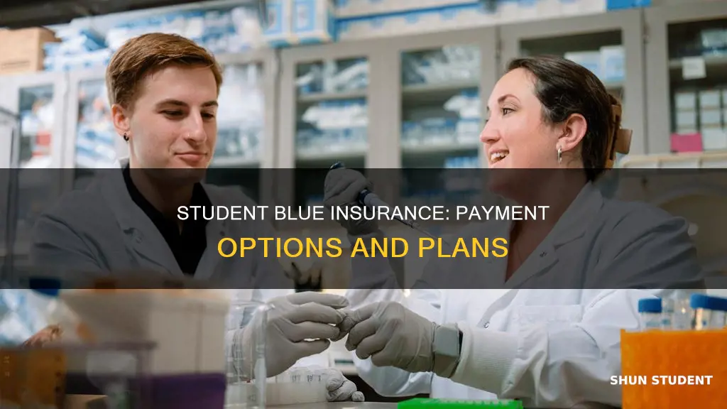 how to pay for student blue insurance