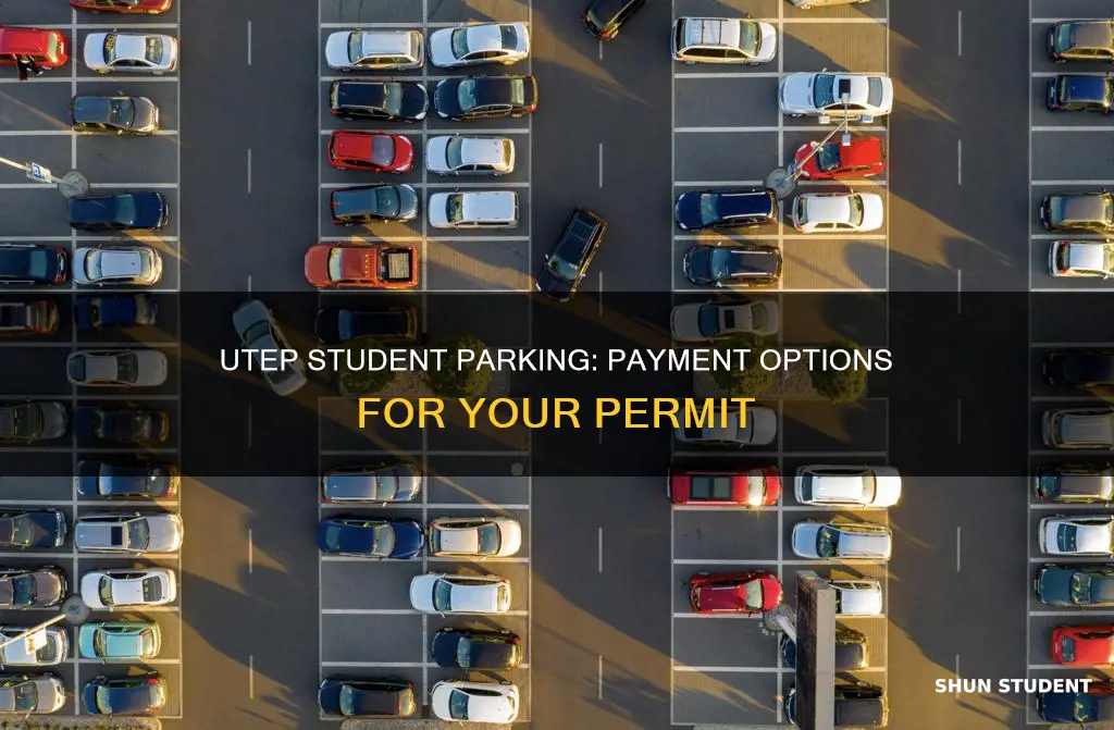 how to pay for student parking permits at utep