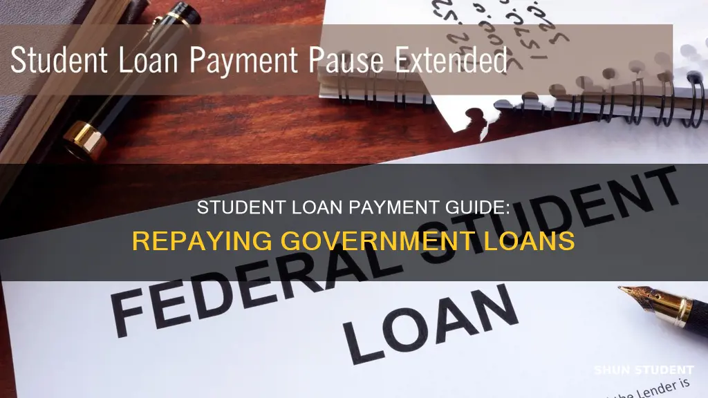 how to pay gov student loans