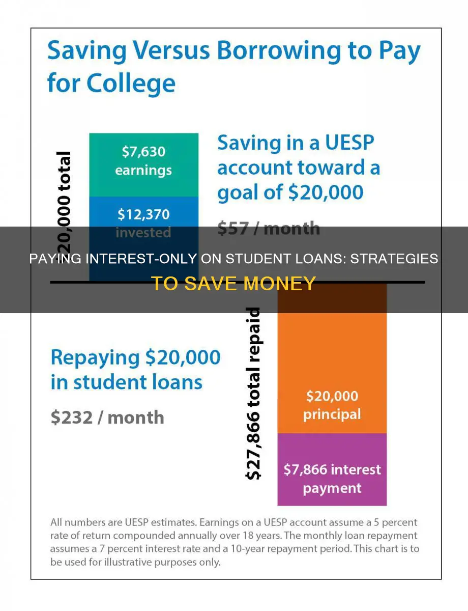 how to pay interest only on student loans