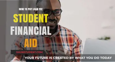 Student Loan Fee Payment Options with Financial Aid