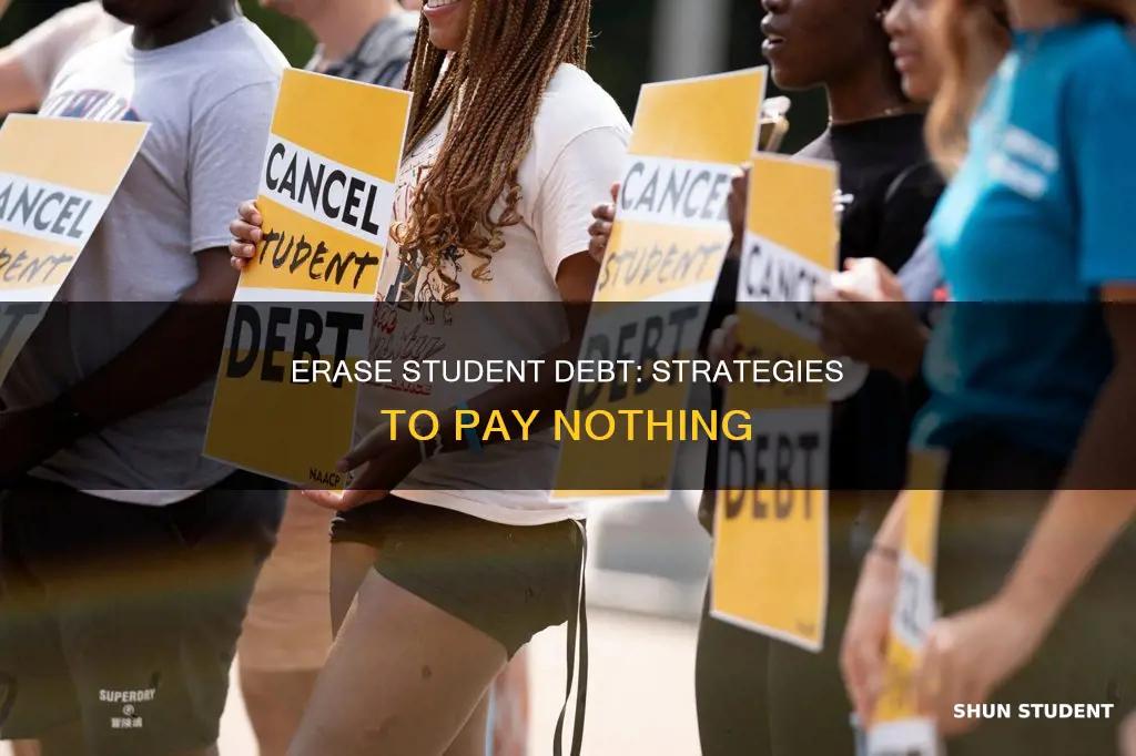 how to pay nothing on student debt