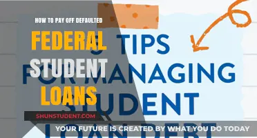 Strategies to Repay Defaulted Federal Student Loans