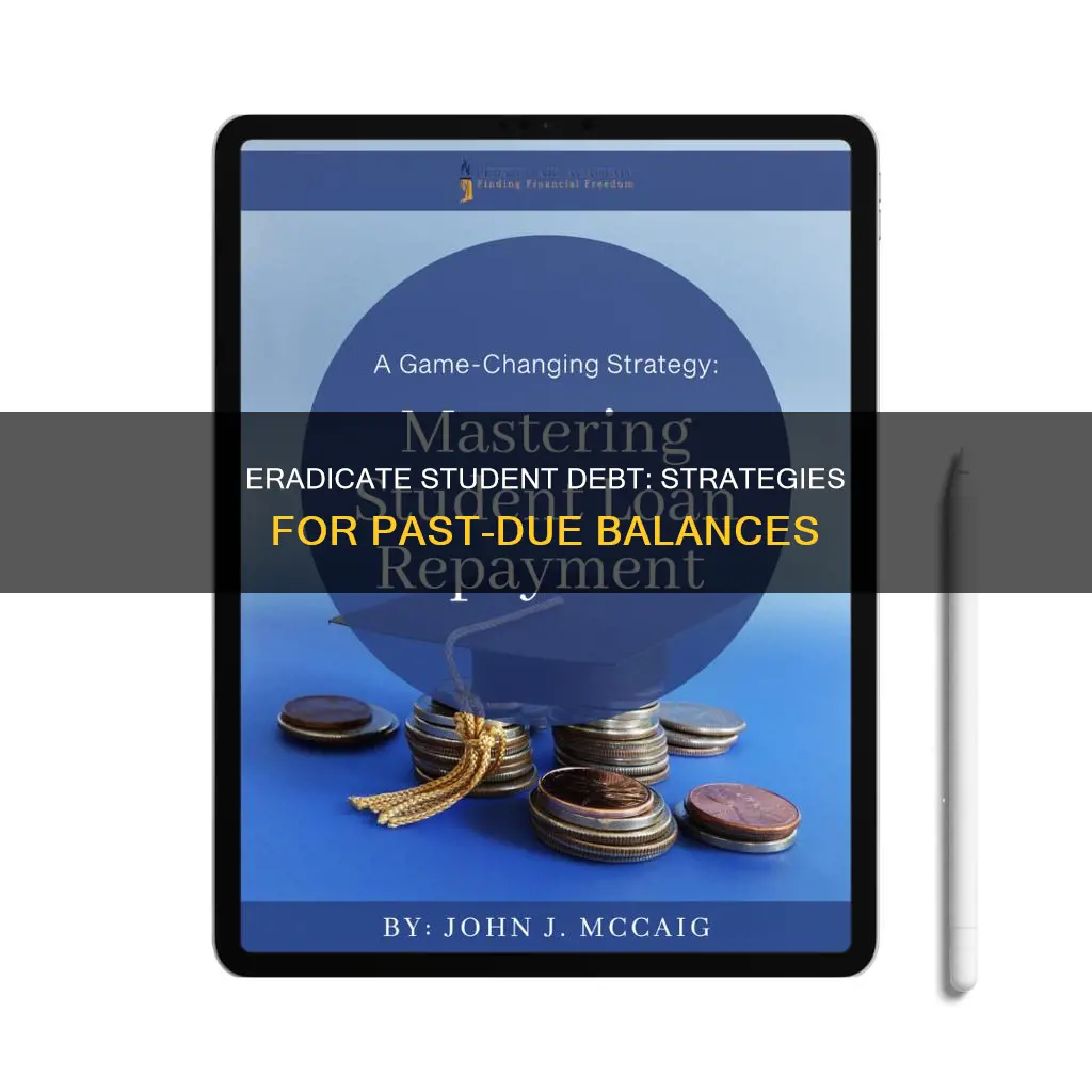 how to pay off past due student balances