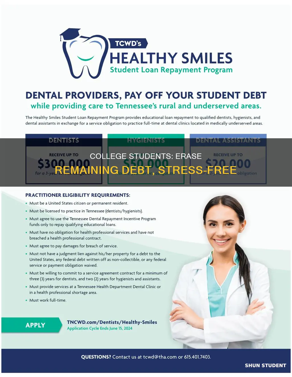 how to pay off remaining balance college students