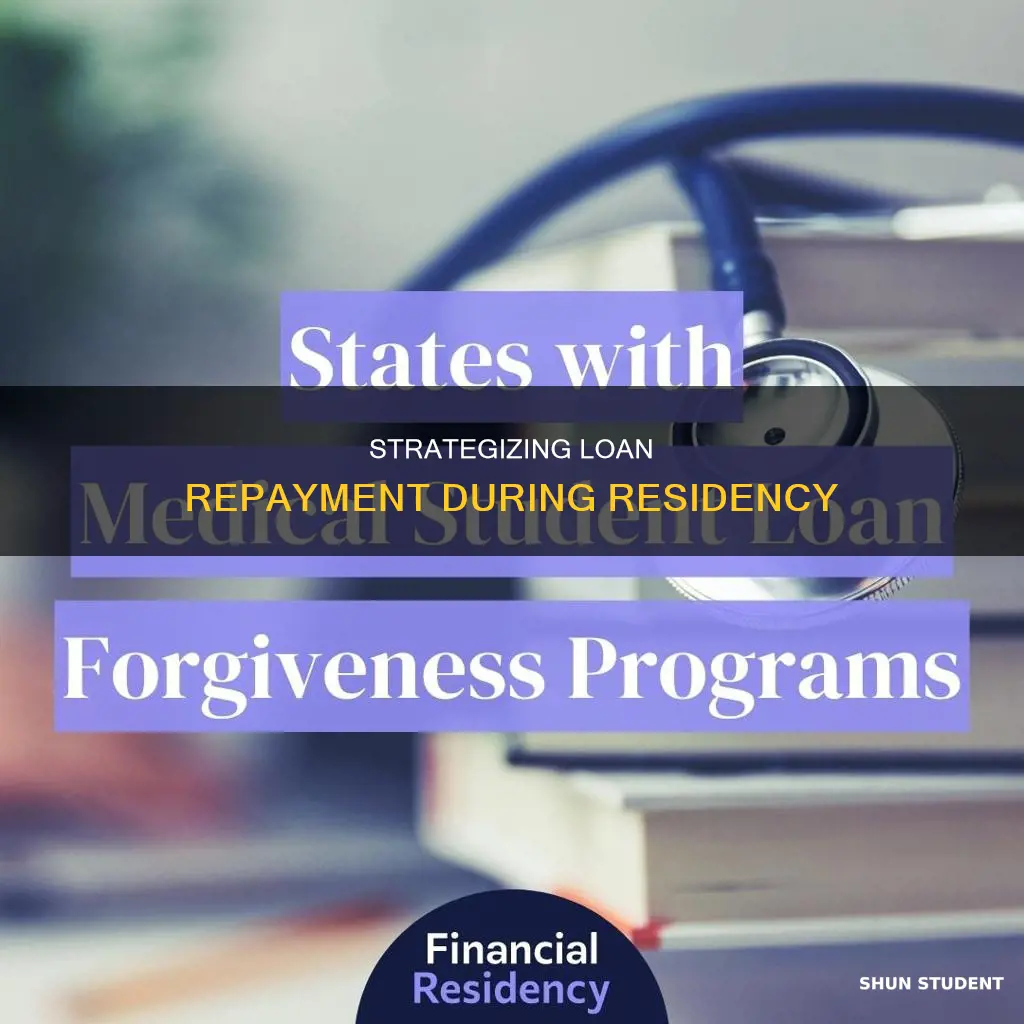 how to pay off student loans as resident