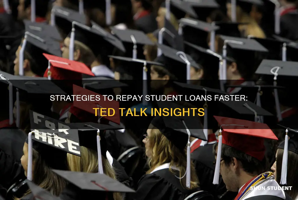 how to pay off student loans faster ted talk
