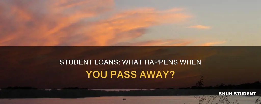 how to pay off student loans pass away