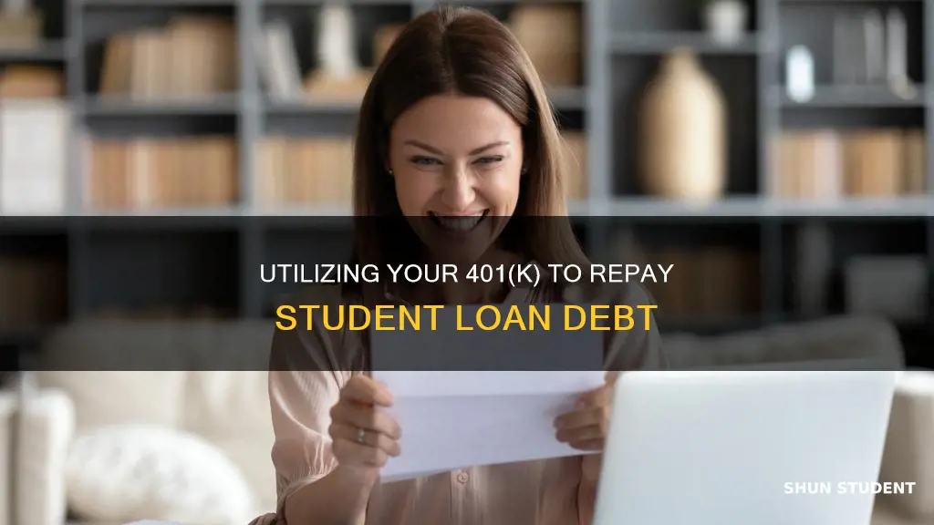 how to pay off student loans with 401k