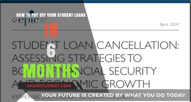 Erase Student Debt in Half a Year