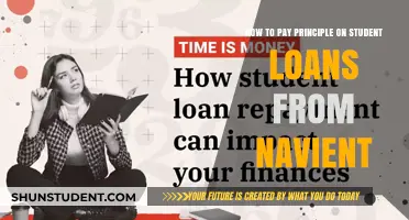 Paying Off Navient Student Loans: Focus on the Principal