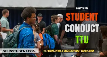 Student Conduct Payment Guide for Texas Tech University
