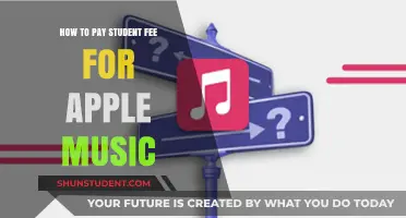 Student Fee Payment Options for Apple Music