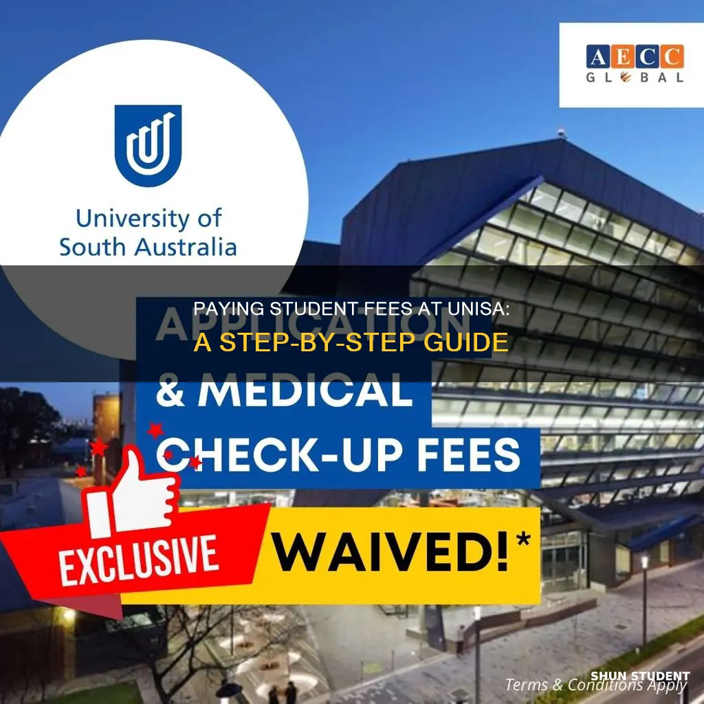 how to pay student fees at unisa