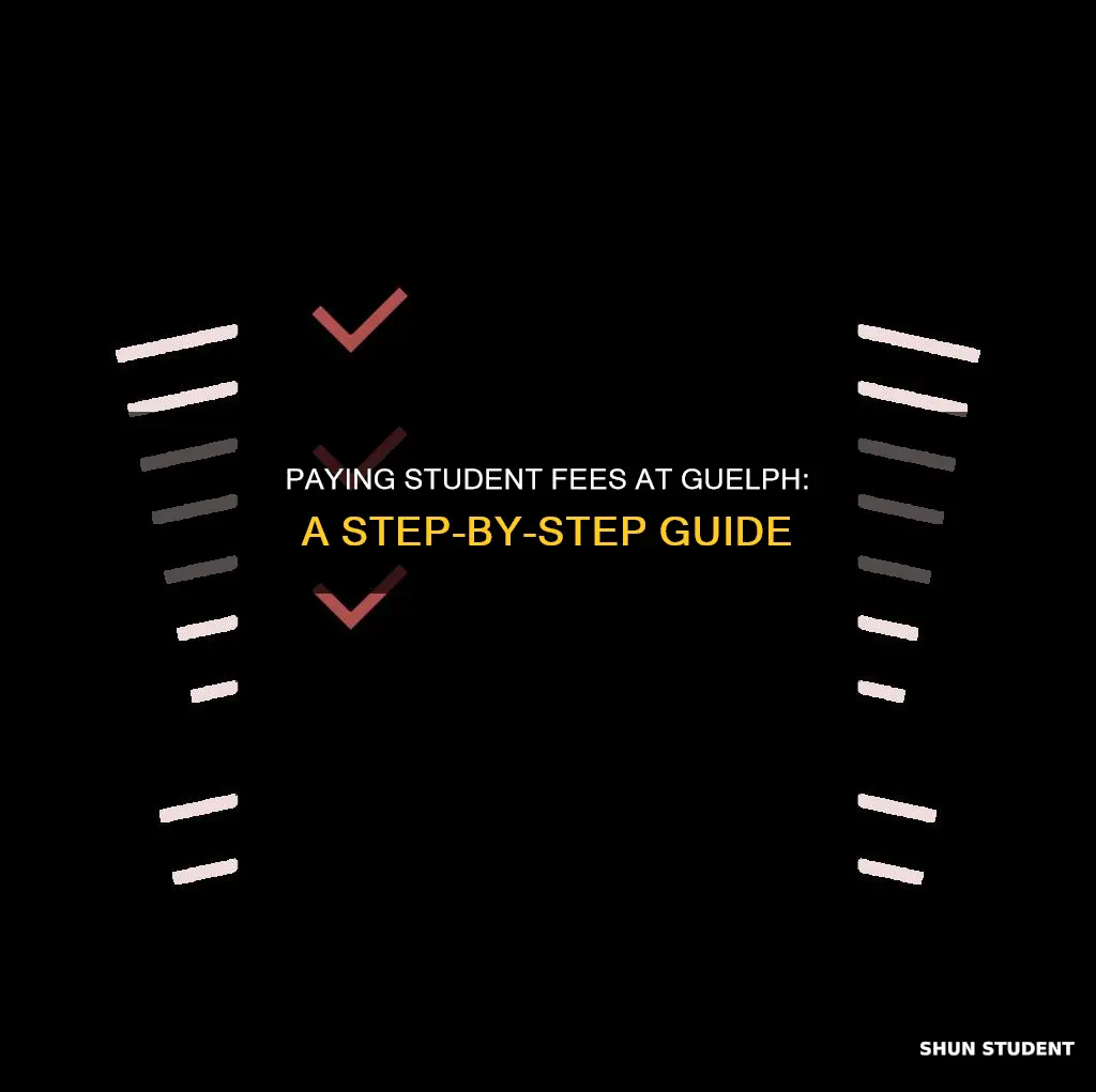how to pay student fees guelph