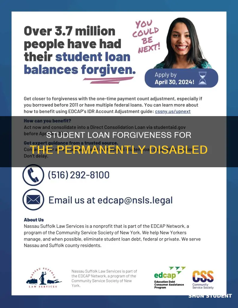 how to pay student loans permanently disabled sallemae