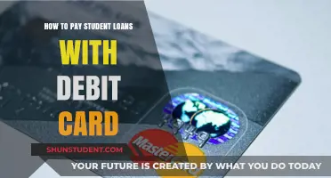 Paying Off Student Loans: Using Debit Cards