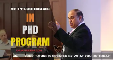 Student Loans: Paying While in a PhD Program