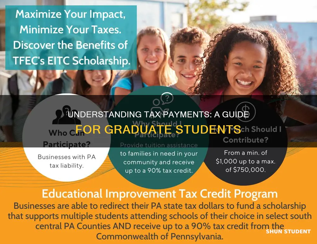 how to pay taxes as a graduate student