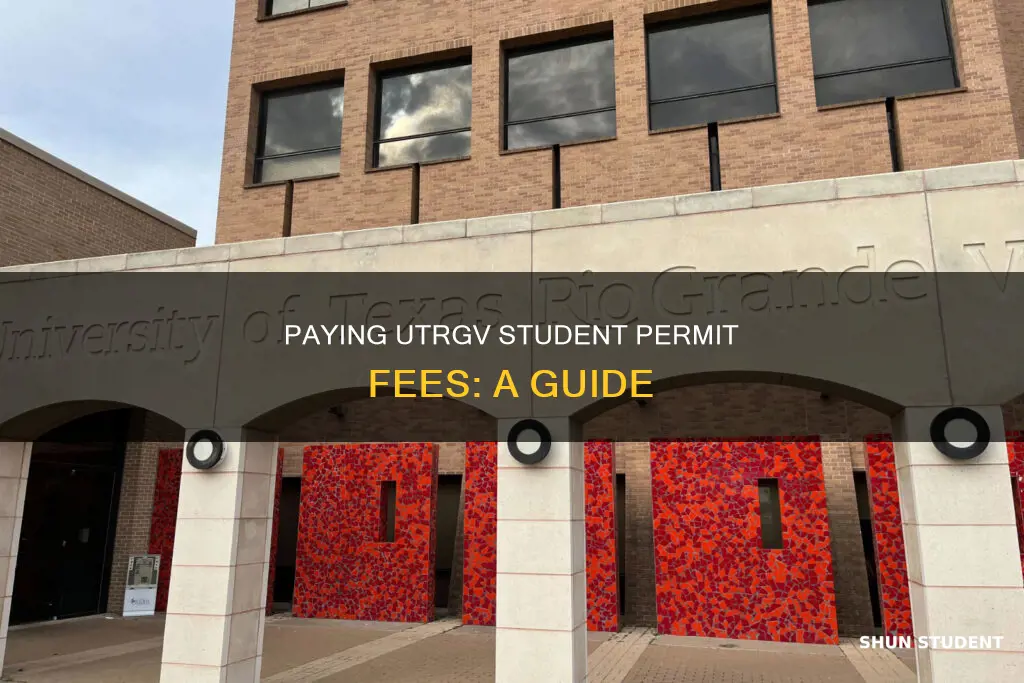 how to pay utrgv permit student account