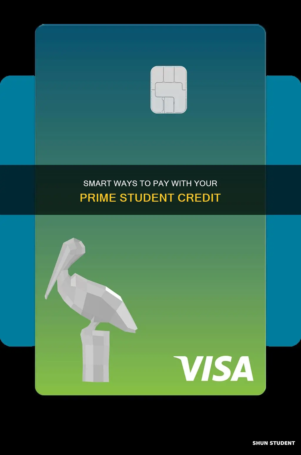 how to pay with primw student crwedit