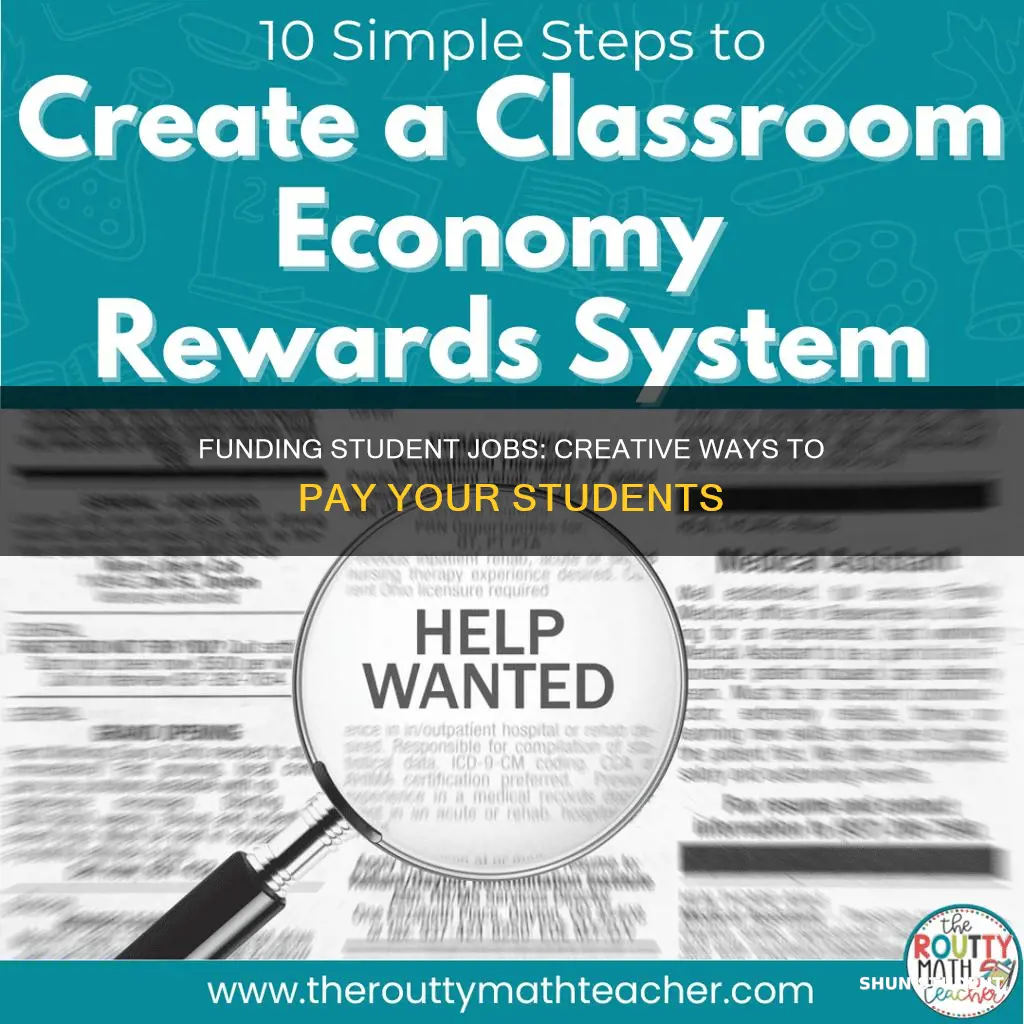 how to pay your students for classroom jobs