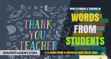 Expressing Gratitude: How Students Can Genuinely Praise Their Teachers