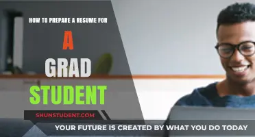 Crafting a Standout Resume for Graduate School Admissions