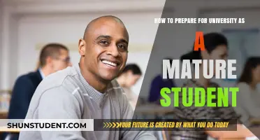 Mature Students: University Prep for Success