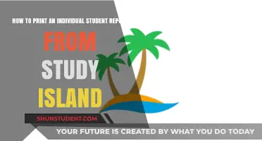 Effortlessly Generate Individual Student Reports on Study Island