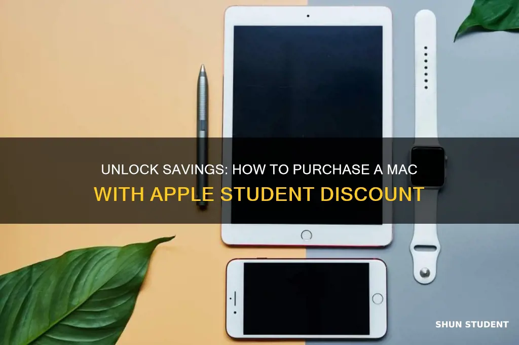 how to purchase mac through apple student discount
