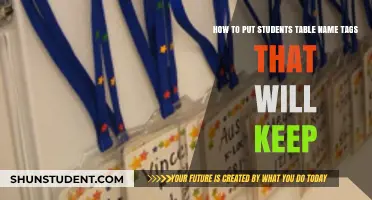 Durable Student Table Name Tags: Simple Tips for Long-Lasting Classroom Organization