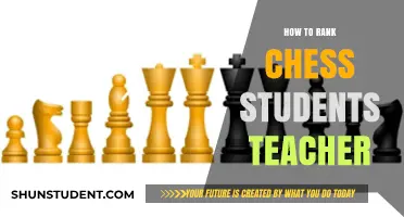 Effective Strategies for Ranking Chess Students as a Teacher