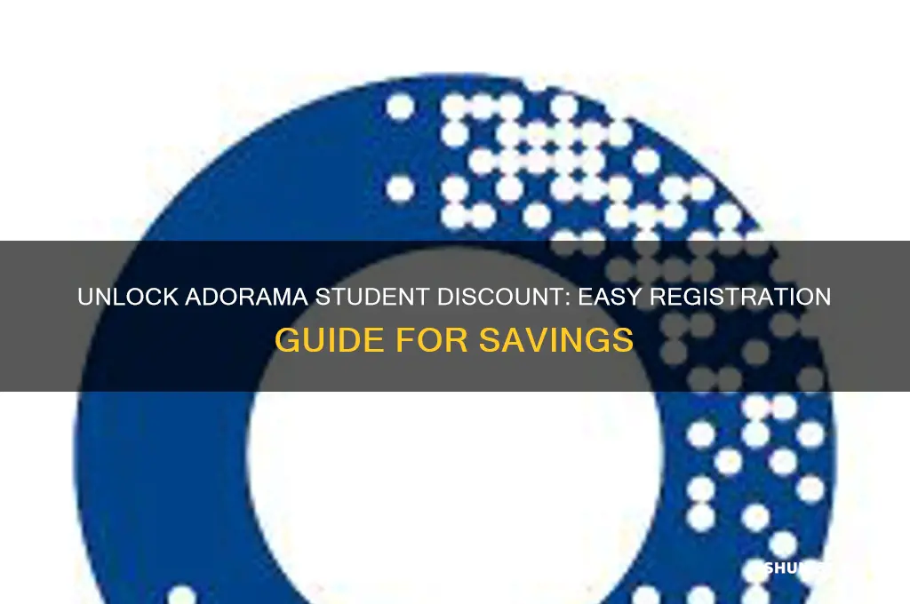 how to register for adorama student discount