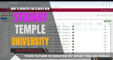 Temple University: New Student Guide to Class Registration