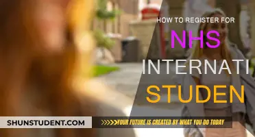 International Students: Registering for NHS Services