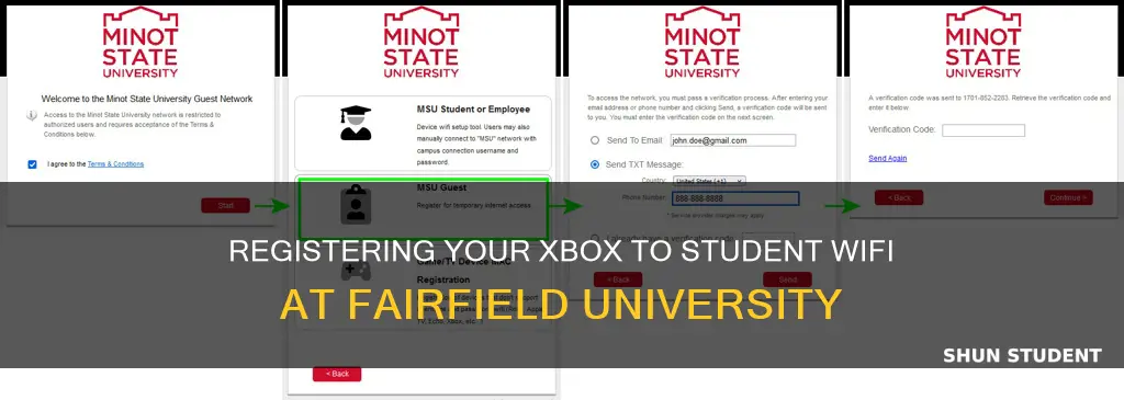 how to register xbox to student wifi fairfield university
