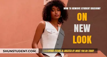 Removing Student Discount on New Look: A Step-by-Step Guide